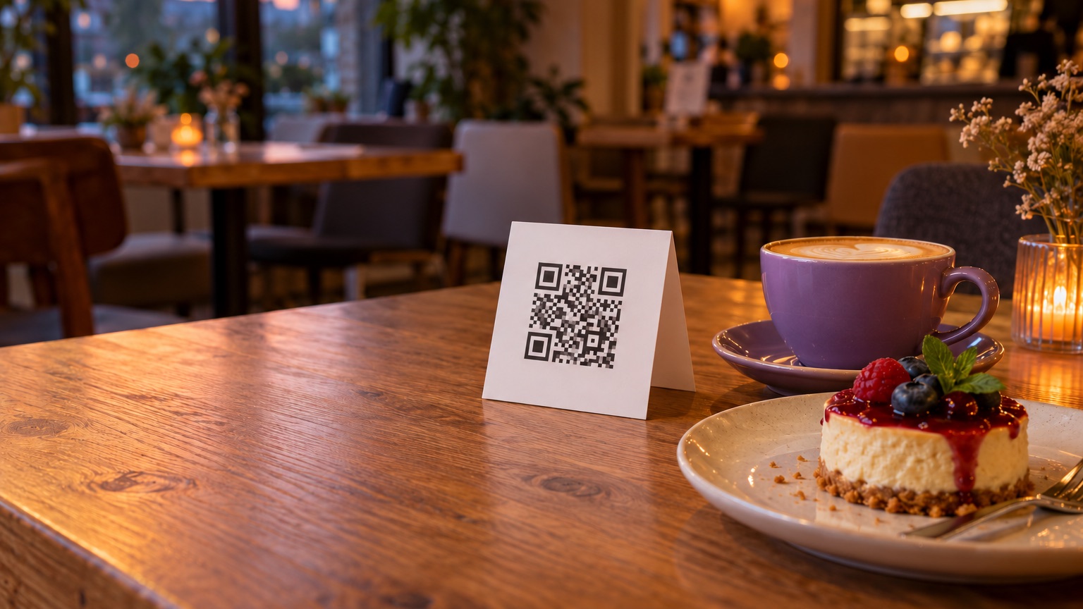 Как сделать QR-меню для кафе и ресторана